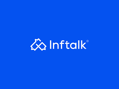 Inftalk logo branding brand guideline brandidentity branding branding identity brandstyleguides consulting logo consultinglogo design graphic design illustration logo logo deisgn logo type modernlogo talk logo talk show logo uiux vector