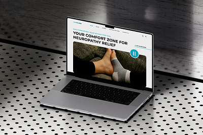 E-Commerce Website for Compression Socks branding design ecommerce ecommerce website landing page logo socks ui ui ux web ui website website design