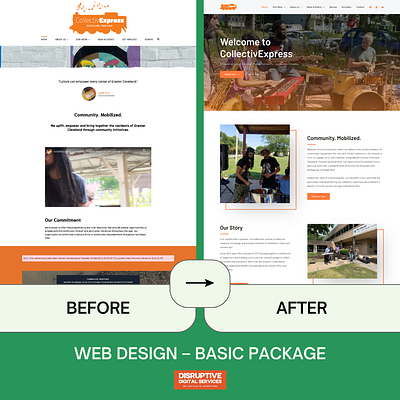 Web Design: CollectivExpress - Basic Package