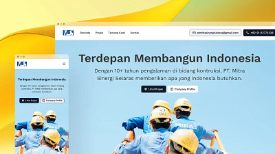 Civil Engineering Website engineering ui web design