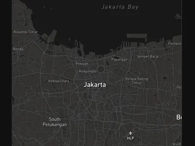 Location Pin animation dark mode location maps design