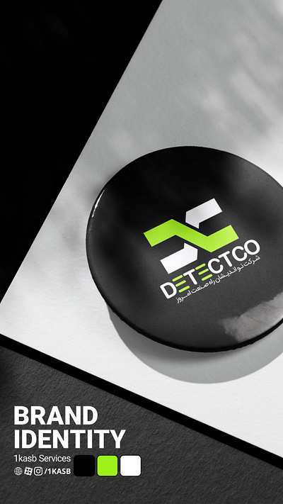 detectco brand design graphic design logo