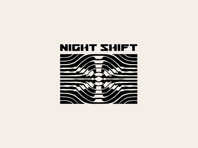 NIGHT SHIFT ambulance cosmodrome art creative cross design fire geometric graphic design line malina cosmica med medic modern optic pills shift star style sun wave