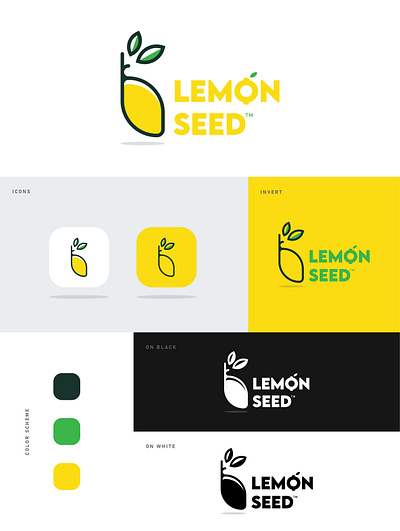 Lemon Seed - Logo Design branding graphic design logo