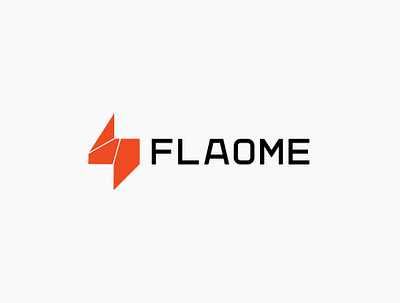 Flaome - Logo For Sale 3d animation brand identity branding brandmark creative design geometric graphic design illustration logo logo design logo inspiration logo trend mark monogram motion graphics ram evercrest ui wordmark
