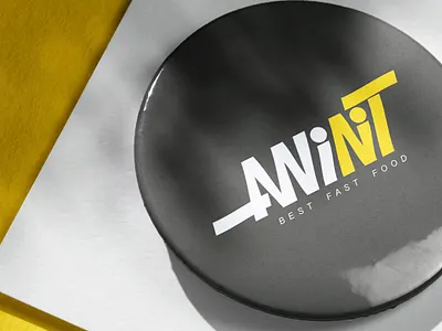 ani fastfood brand branding design logo