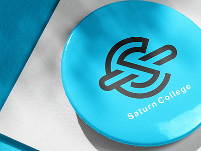 saturn college branding design logo logodesign
