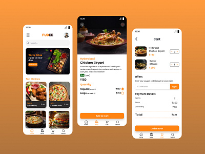 Food Delivery app app design delivery food food delivery food order ui