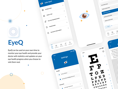 EyeQ Application Design eyeq application design ui design