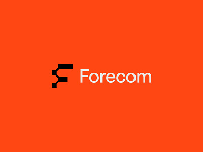 Forecom - Logo design branding design f forecom graphic design inspiration logo mark modern telecommunication