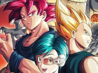 Dragon Ball Tribute by Rekhtion ⚡ 025 akiratoriyama anime bulma db dragonball goku kakarot manga rekhtion ripakiratoriyama riptoriyama saiyan songoku ssj supersaiyan toeianimation toriyama vegeta wallpaper