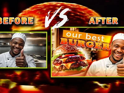 Food Thumbnail design bg vect byzed ahmed food thumbnail design graphic design photoshop poster poster design social media post design thumbnail design vlogger youtube thumbnail