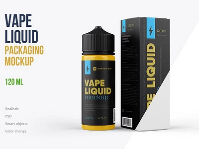 Vape Liquid Packaging Mockup 120ml 30ml 3cl bottle chubby gorilla container dropse juice drugs e juice e liquid ejuice eliquid essential oils eye dropper eye drops glass gorilla bottle nicotine pharmaceutical unicorn unicorn bottle unicorn dropper