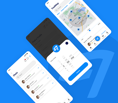 Tradilink application design mobileapp ui ui design ux design