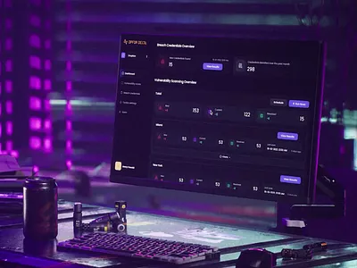 Cybersecurity Software | Opfor Delta cybersecurity dashboard design indigo design modern design product design scanning uiux