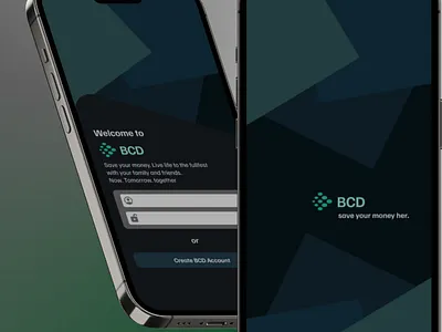 BDC - Login page and splash screen 3d animation app app design banking branding design designer finance graphic design login page mobile mobile app mobile design simple design splash screen ui uiux ux