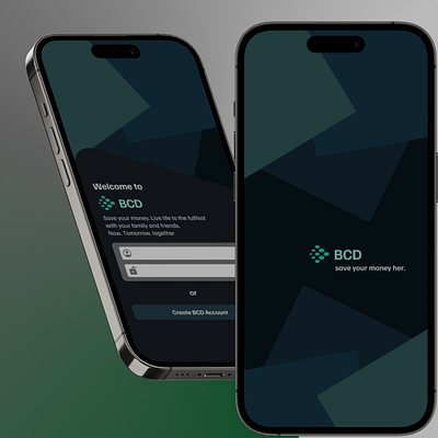 BDC - Login page and splash screen 3d animation app app design banking branding design designer finance graphic design login page mobile mobile app mobile design simple design splash screen ui uiux ux