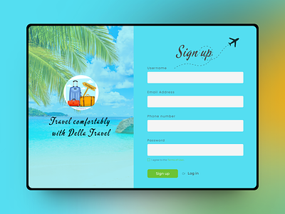 Daily UI sign up dailyui design signu ui ux web design