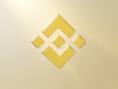 Binance Logo Animation 3d animation blender c4d design fuegomotion icon logo render vray web webicon website