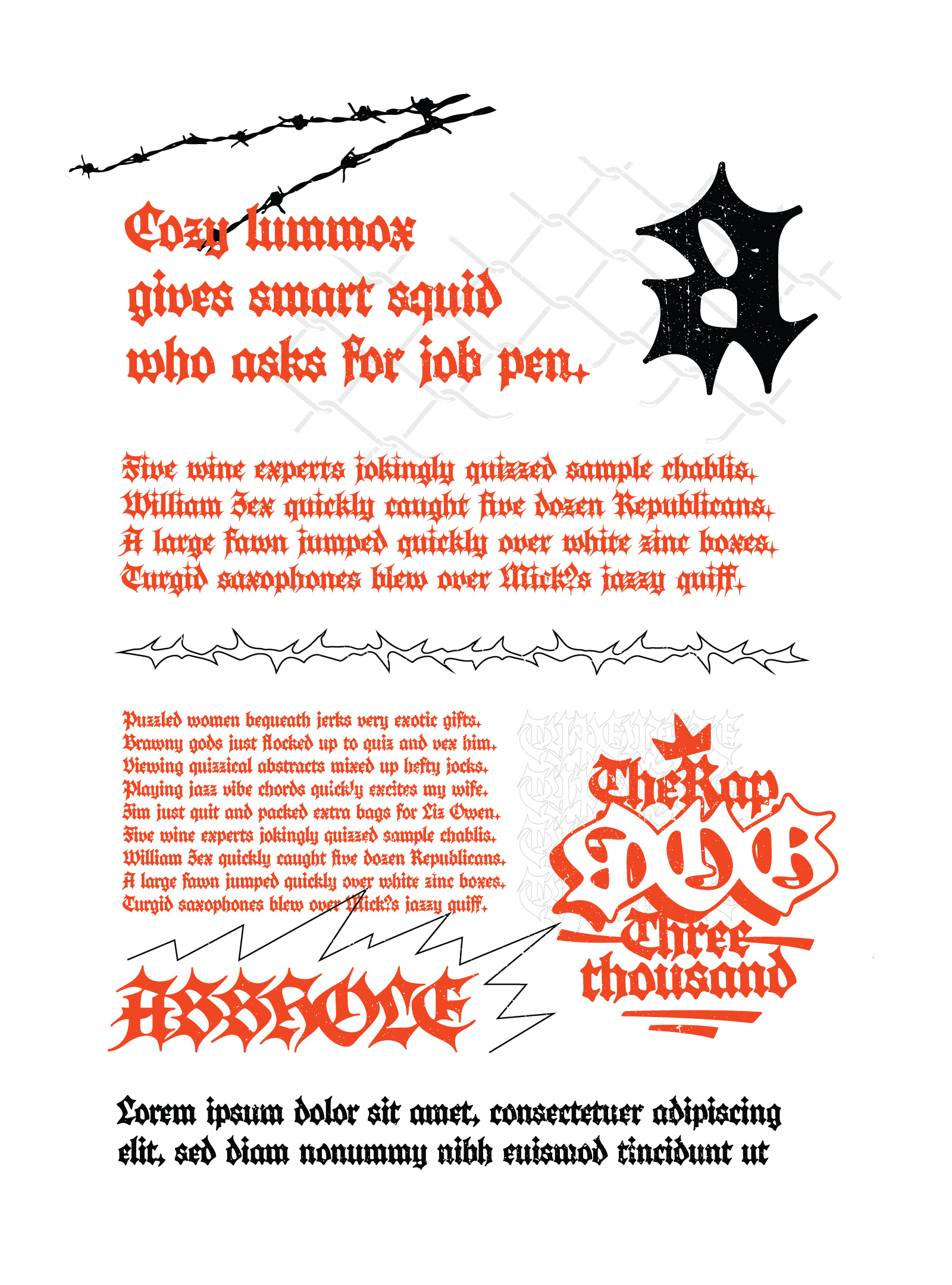 UKOL typeface brutal customtype font gothic typeface typemate typography