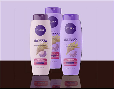 Shampoo Label Design branding design graphic design label design logo packaging design vector