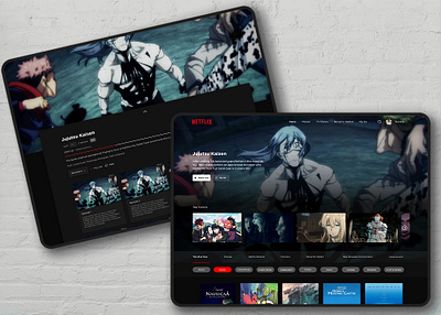 Netflix Desktop App Revamp figma netflix revamping ui ux web design