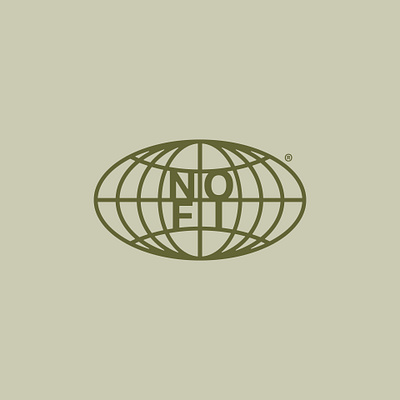 NoFi Globe branding illustration logo