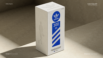 Adidas 300 adidas branding creative ideas logo package three stripes