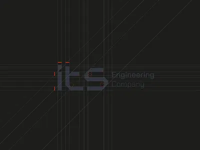 ITS Engineering Company brand identity lgo guides lo construction logo logo deisng logodesign