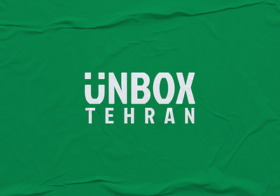 UNBOX TEHRAN Logo graphic design logo