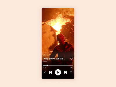 Music player ui