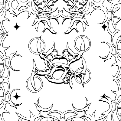 ✢ contemp calligraphy 0.4 ✢ concept art design gothic graphic design illustration logo product design