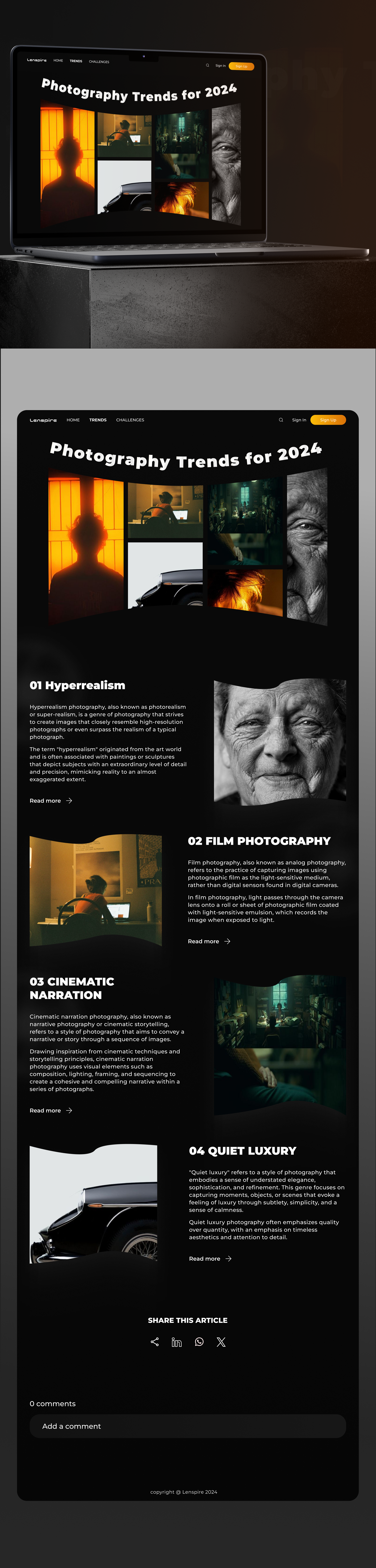 Trending page daily ui daily ui 69 dailyui dailyui challenge landing page landing page ui design trending page trending page ui design ui uiux design user interface website website page design website ui design
