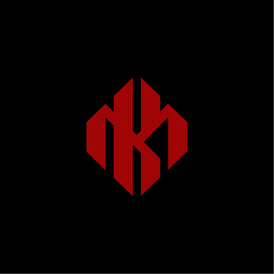 Letter MKM branding graphic design logo