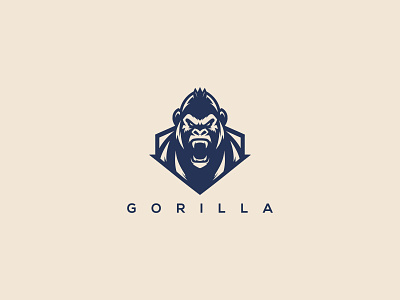 Gorilla Logo gorilla gorilla design gorilla logo gorilla logo design gorilla vector logo gorillas gorillas logo