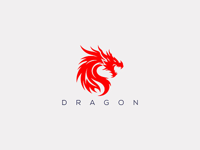 Dragon Logo dragon dragon logo dragon logo design dragon vector logo design dragons dragons logo fire dragon logo design logo design dragon