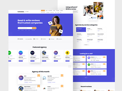 Business Software and Services Reviews Website UI Design agency b2b review website b2b services review business directory business directory web ui business review website directory listing template landing page listing page listing ui templates listing website ui design ui website design uidesign uiux design ux design web ui project website ui design