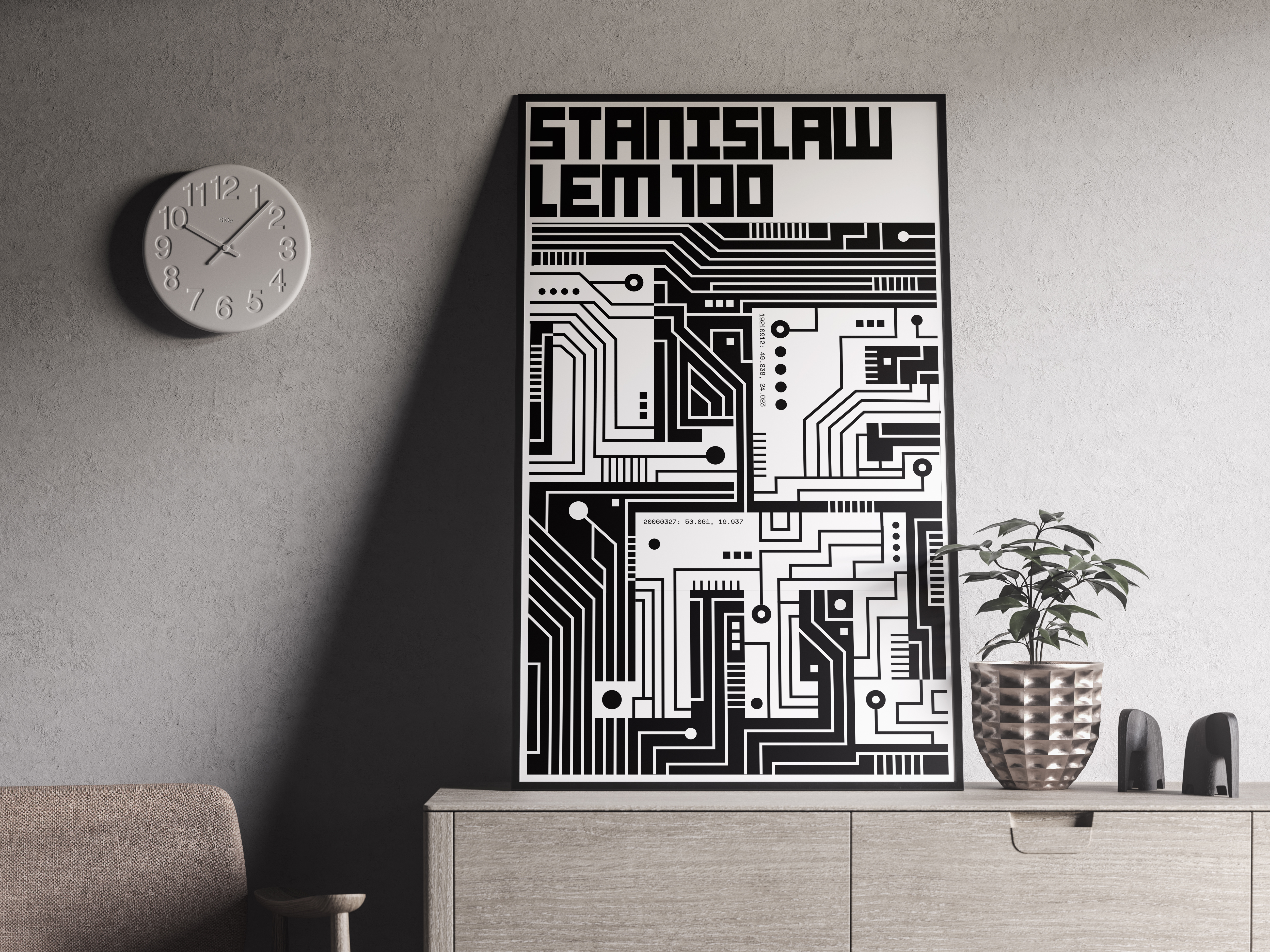 LEM Poster 2 design illustration poster print typography