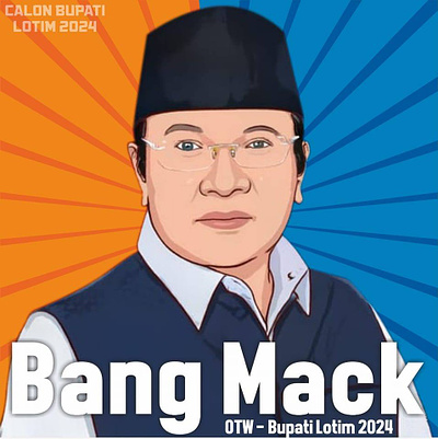 Bang Mack Rumaksi (Otw BUPATI LOTIM 2024) 3d animation branding graphic design motion graphics