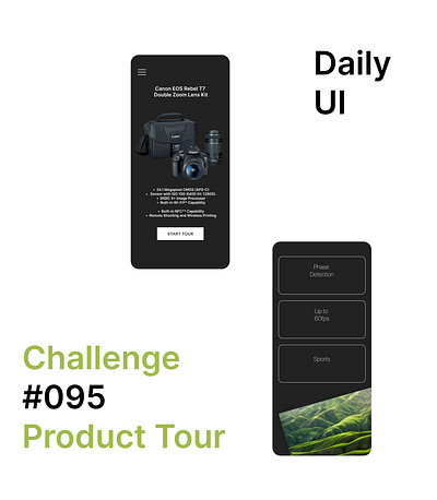 Daily UI Day 095, Product tour app branding design graphic design ui ux