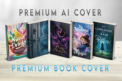 Premium Book Cover 3d bookcover branding graphic design