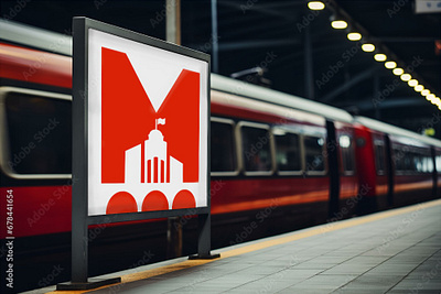 Logo Design for "Skopje Metro 2028" branding graphic design logo
