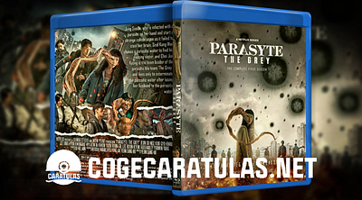Parasyte the Grey Season 1 Bluray Cover design dvd dvdcover dvdcustomcover photoshop