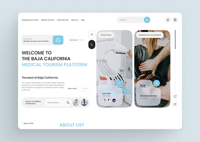 Proyect BHT app branding design graphic design logo medical medical web ui ux web