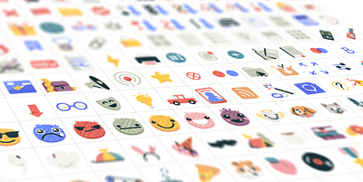 Ravelry Icons 32px 48px character character design emoji emotion icon icon set iconography illustration illustrator simple smile vector yarn