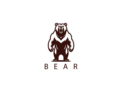 Bear Logo angry bear animal bear bear logo bears beast fitness logo gaming bear grizzly gym gym logo illustration max fitness mountain bear polar bear strength top bear warrior warrior bear zoo