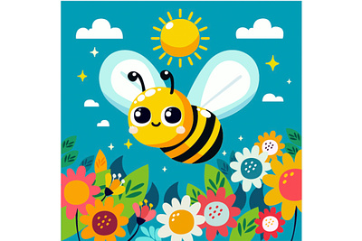 Celebrating World Bee Day Illustration animal awareness bee beehive beekeeping bees celebration day ecosystem festival honey honeycomb illustration information insect nature species vector