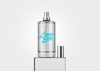 Lemonada Lettering black branding calligraphy chemical fragrance lettering logo logotype parfume product wordmark