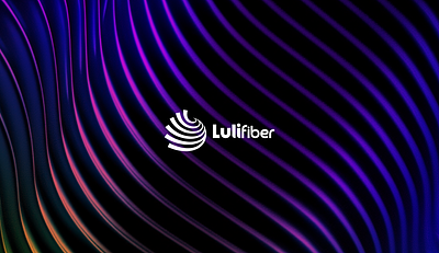LuliFiber Brand Identity Refresh app branding design graphic design logo typography ui vector