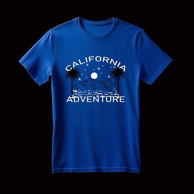 California tshirt adventure america branding california custom design facebook graphic design illustration marketing t shirt typography